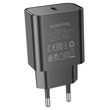 Мережевий зарядний пристрій BOROFONE BA71A Power Type-C PD 20W