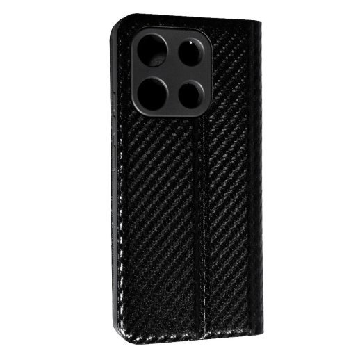 Книга Flip Cover Carbon для Xiaomi Redmi Note 13 (4G) Black