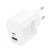 Мережевий зарядний пристрій HOCO CS55A TYPE-C PD 30W + USB QC 3.0, білий