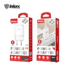 Мережевий зарядний пристрій INKAX CD-95 1.2A + USB кабель Lightning for IPhone