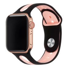 Ремінець силіконовий LINE 2 COLORS для APPLE WATCH 38мм | 40мм | 41мм LARGE