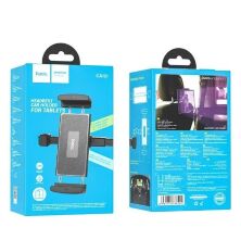 Автомобільний тримач HOCO CA121 до планшету 4,7"-10,5" підголівник - кліпсовий утримувач