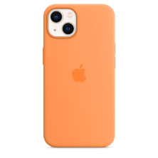 Silicone Case Original With MagSafe and Splash Screen Apple iPhone 13 Marigold