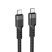 USB-C кабель HOCO U110 60W Type-C - Type-C 1.2M ЧОРНИЙ