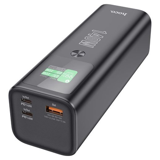 Power Bank HOCO Q17 22.5W PD 140W 25000mah ЧОРНИЙ