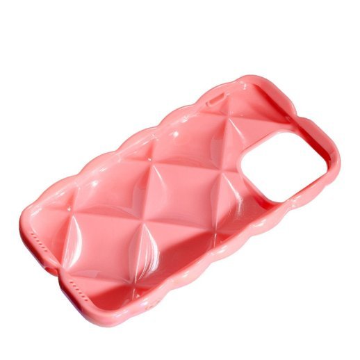 Силікон Puffy для Apple iPhone 14 Pro Pink