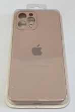 Чохол Silicone Case Copy Apple iPhone 12 Pro Max Square Pink Sand, 04