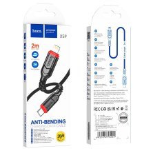 USB-C кабель HOCO X59 PD Type-C - Lightning 2 MЕТРИ, ЧОРНИЙ