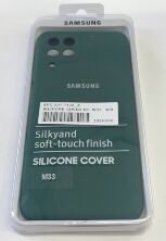 Чохол Silicone Case for Samsung M33 Pine Green