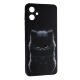Накладка Fashion Mix для Samsung A06 Black Cat