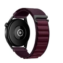 Ремешок HOCO WH05 Alpine Loop тканевой для часов 22мм CRIMSON-CHERRY