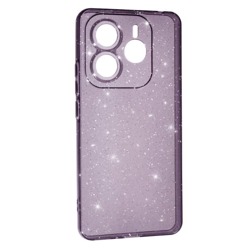 Силікон Clear Shine для Xiaomi Redmi Note 14 (5G) Violet