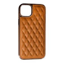 Накладка Puloka Leather Case для Apple iPhone 14 Plus Brown