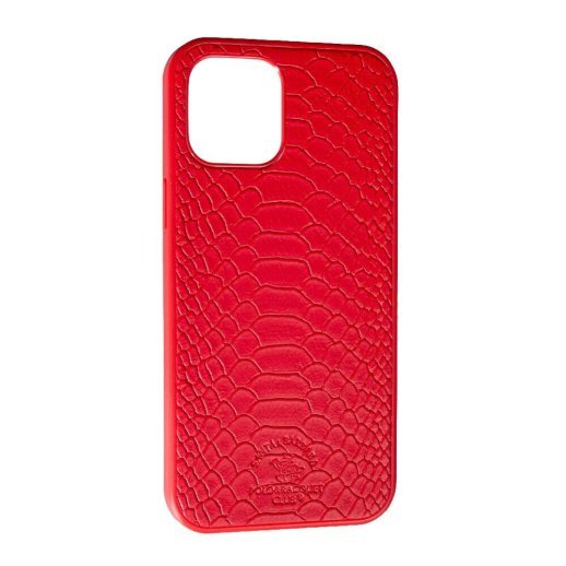 Накладка Santa Barbara Snake для Apple iPhone 12 Pro Max Red
