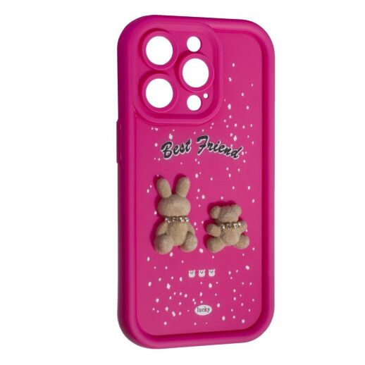 Силікон Best Friend для Apple iPhone 15 Pro Rose