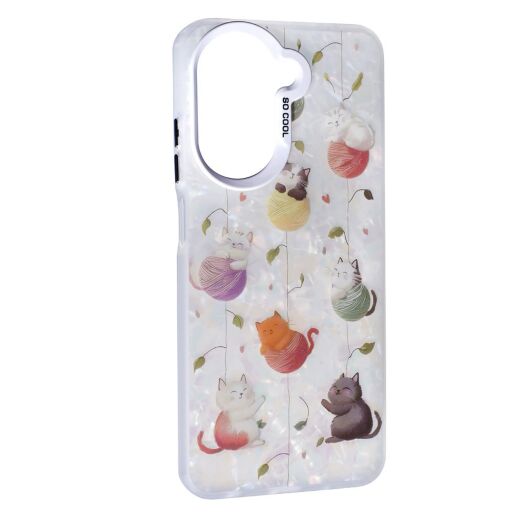 Накладка Soft Milky для Xiaomi Redmi A5 (4G) (Global) / Poco C71 Cat with threads