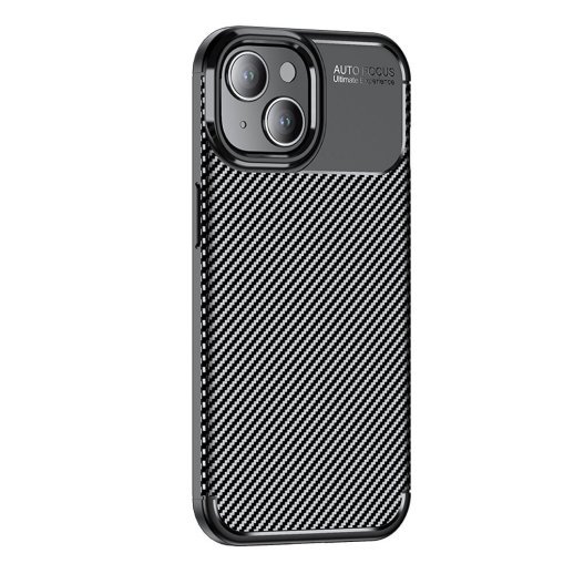 Накладка Tpu Carbon для Apple iPhone 14 Black