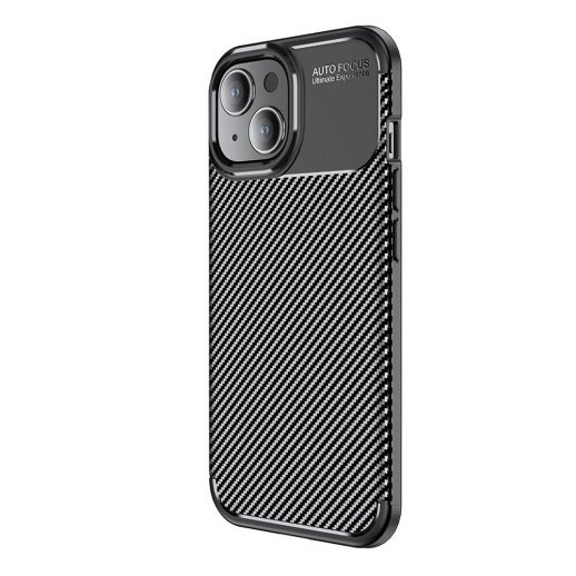 Накладка Tpu Carbon для Apple iPhone 14 Black
