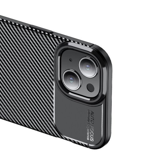 Накладка Tpu Carbon для Apple iPhone 14 Black
