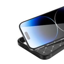 Накладка Tpu Carbon для Apple iPhone 14 Black