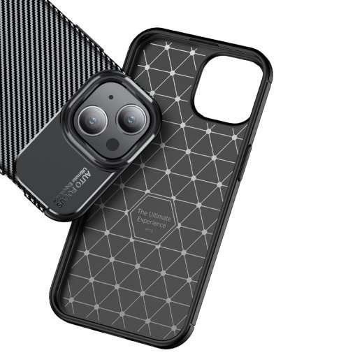 Накладка Tpu Carbon для Apple iPhone 14 Black