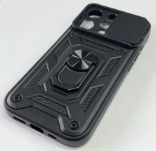 Armor Case With Curtain for Apple Iphone 15 Pro