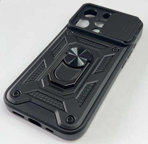 Armor Case With Curtain for Apple Iphone 15 Pro