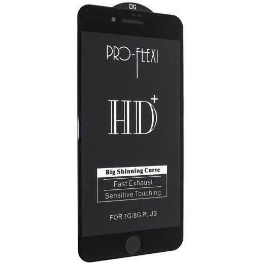 Захисне скло PRO-FLEXI HD+ APPLE IPHONE 7 PLUS | 8 PLUS ЧОРНИЙ