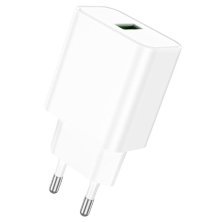 Мережевий зарядний пристрій BOROFONE BA72A Spring USB QC3.0