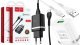 Мережевий зарядний пристрій HOCO C12Q Smart USB QC3.0 + кабель USB - MicroUSB, чорний