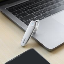 Бездротова Bluetooth-моно-гарнітура HOCO E49, БIЛИЙ