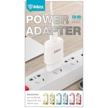 Мережевий зарядний пристрій INKAX CD-95 1.2A + USB кабель MICRO for Android