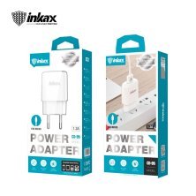 Мережевий зарядний пристрій INKAX CD-95 1.2A + USB кабель MICRO for Android