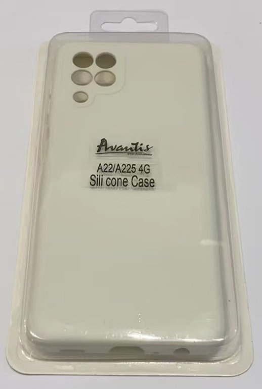 Avantis Full Silicone Case Samsung A22/A225/M32/M325  White