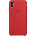 Чохол Silicone Case Original Apple iPhone Xs Max Red