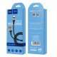 USB Кабель HOCO X26 USB - Lightning 1М, чорно-золотий