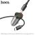 Автомобільний зарядний пристрій HOCO NZ16A Rigorous 43W PD25W + QC3.0 з кабелем Type-C to Type-C, сірий