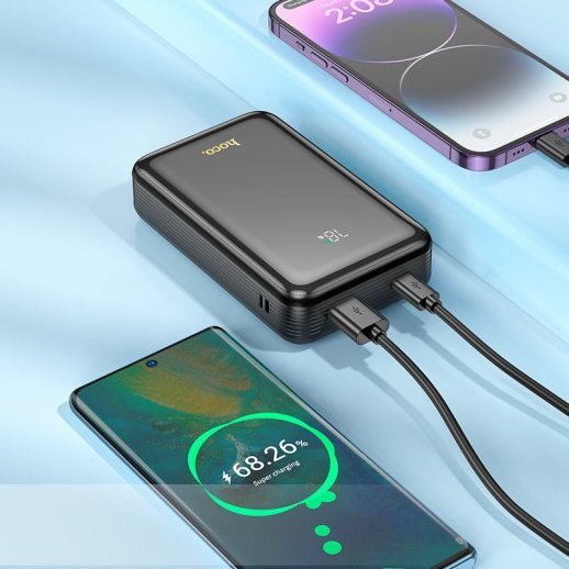 Power Bank HOCO Q21A PD20W+22,5W 20000 mAh чорний