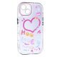 Накладка Happy Lovely для Apple iPhone 15 Transparent