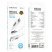 USB кабель BOROFONE BX114 USB  -  Lightning, Silicone, 2.4A, 1 м, білий