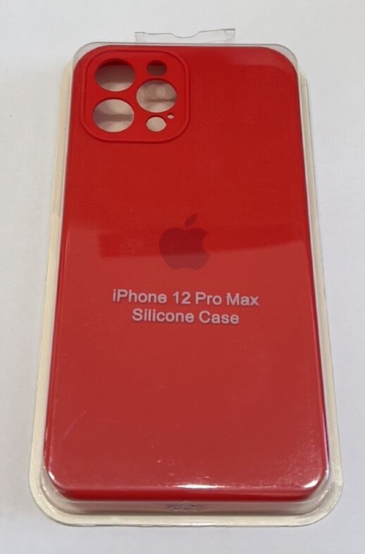 Чохол Silicone Case Copy Apple iPhone 12 Pro Max Square Red, 12