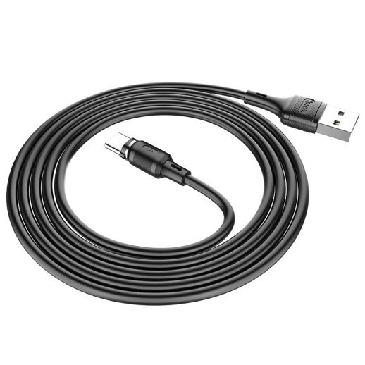 USB кабель HOCO X52 Магнітний USB - Type-C, 1метр, чорний