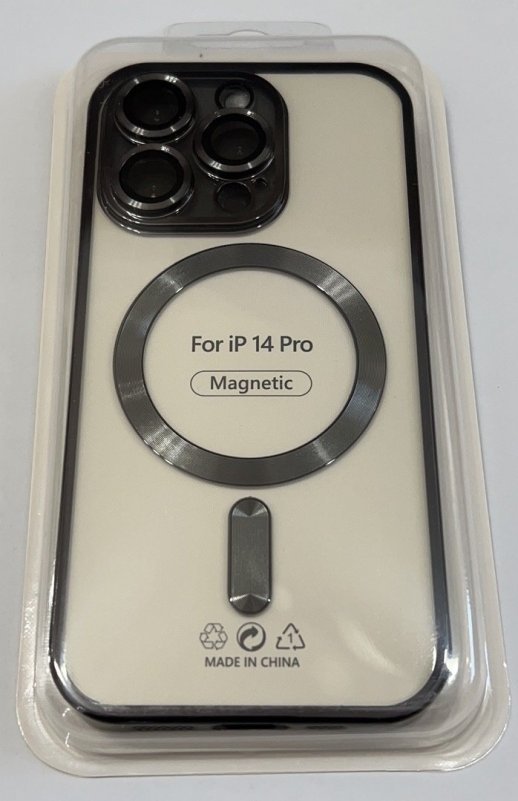 Case Magsafe With Frame for Apple Iphone 14 Pro Gold