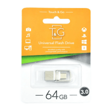 USB - Type-C Flash Drive T&G TG104 64GB USB 3.0 Стальной