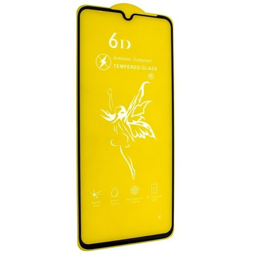 Захисне скло 6D PREMIUM REALME C53 ЧОРНИЙ