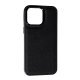 Накладка Leather Case для Apple iPhone 15 Pro Black