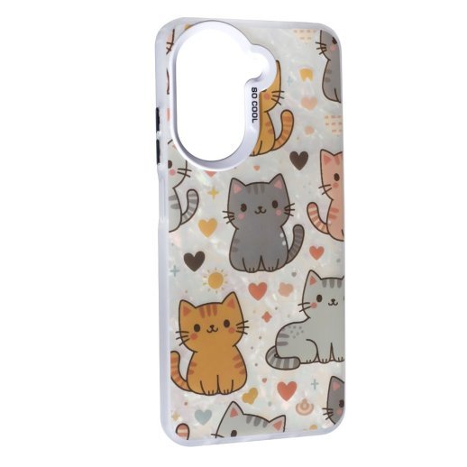 Накладка Soft Milky для Xiaomi Redmi A5 (4G) (Global) / Poco C71 Cats