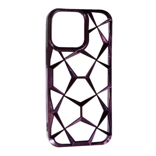 Накладка Abstraction Color для Apple iPhone 16 Pro Violet