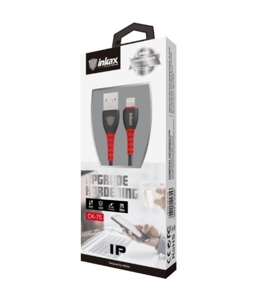 Кабель USB INKAX CK-75 2.1A USB - Lightning 1 метр