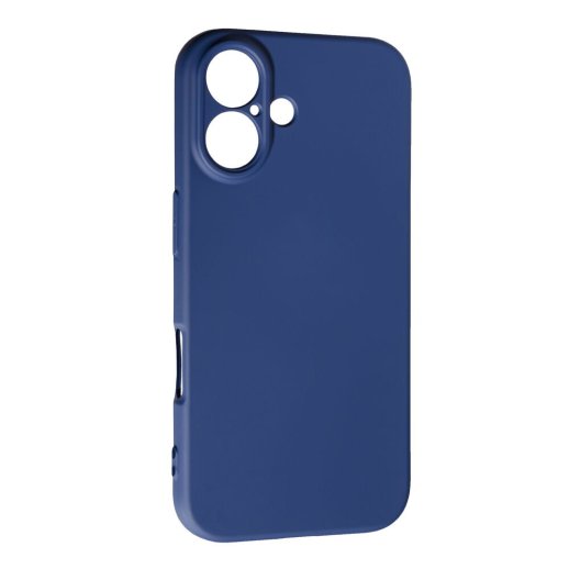 Силікон Case SMTT (AA) для Apple iPhone 16 Dark Blue